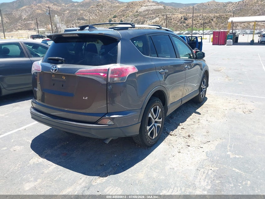 2016 Toyota Rav 4 VIN JTMZFREV6GJ095814 IAAI salvage auction — LEFT REAR, Salvage (California), sold $3,700 on 2026-07-29 (photo 4)