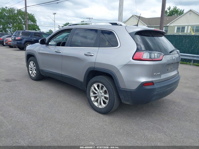 2019 Jeep Cherokee VIN 1C4PJMCBXKD449472 IAAI salvage auction — NORMAL WEAR, Sf97 (New York), sold $9,750 on 2026-07-31 (photo 3)