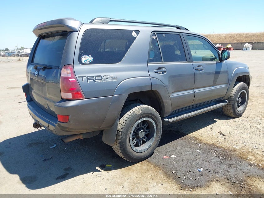2005 Toyota 4runner VIN JTEBU14R350060997 IAAI salvage auction — NORMAL WEAR, Clear - Dealer Only (California), sold $3,000 on 2026-07-22 (photo 4)