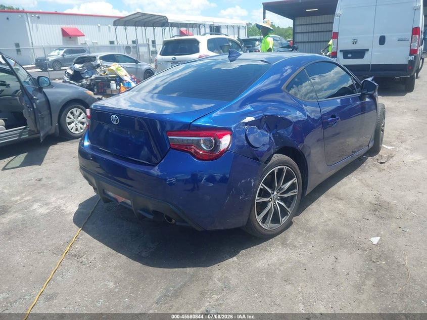 2019 Toyota Gt86 VIN JF1ZNAA16K9703225 IAAI salvage auction — FRONT & REAR, Rebuildable (Florida), sold $300 on 2026-07-28 (photo 4)