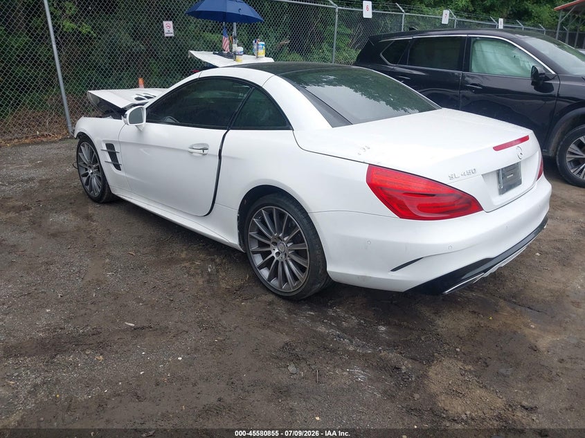 2017 Mercedes-benz Sl-klasse VIN WDDJK6GA3HF045626 IAAI salvage auction — FRONT END, Salvage Title, sold $9,900 on 2026-08-14 (photo 3)