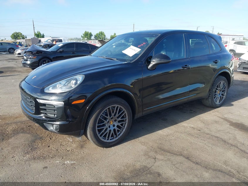 2017 Porsche Cayenne VIN WP1AA2A24HKA91902 IAAI salvage auction — REAR END, Salvage (California), sold $5,250 on 2026-07-29 (photo 2)