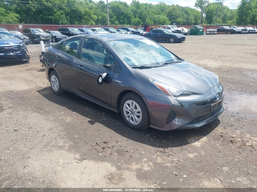2016 Toyota Prius VIN JTDKBRFUXG3510561 IAAI salvage auction — ROLLOVER, Salvage (Idaho), sold $3,150 on 2026-07-29 (photo 1)