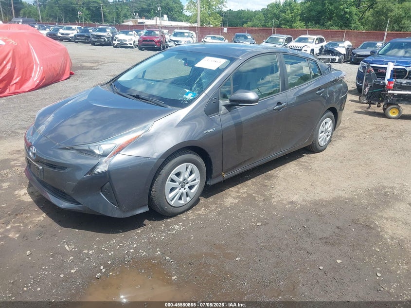 2016 Toyota Prius VIN JTDKBRFUXG3510561 IAAI salvage auction — ROLLOVER, Salvage (Idaho), sold $3,150 on 2026-07-29 (photo 2)
