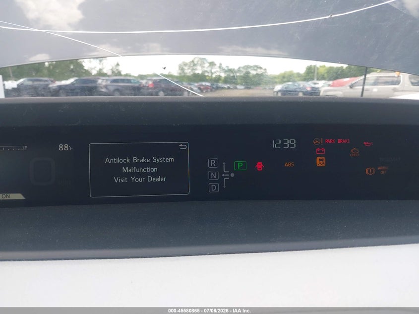 2016 Toyota Prius VIN JTDKBRFUXG3510561 IAAI salvage auction — ROLLOVER, Salvage (Idaho), sold $3,150 on 2026-07-29 (photo 7)