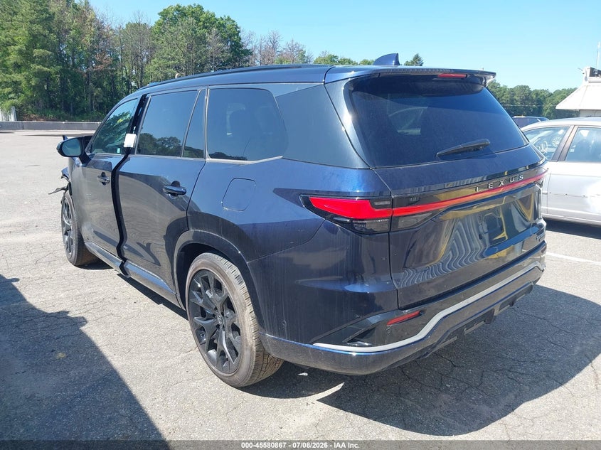 2024 Lexus Tx 500h VIN 5TDABAB69RS007285 IAAI salvage auction — LEFT FRONT, Salvage (Indiana), sold $17,600 on 2026-07-28 (photo 3)