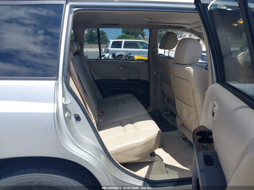 2001 Toyota Highlander VIN JTEGF21A510022993 IAAI salvage auction — NORMAL WEAR, Clear - Dealer Only (California), sold $1,125 on 2026-07-20 (photo 8)