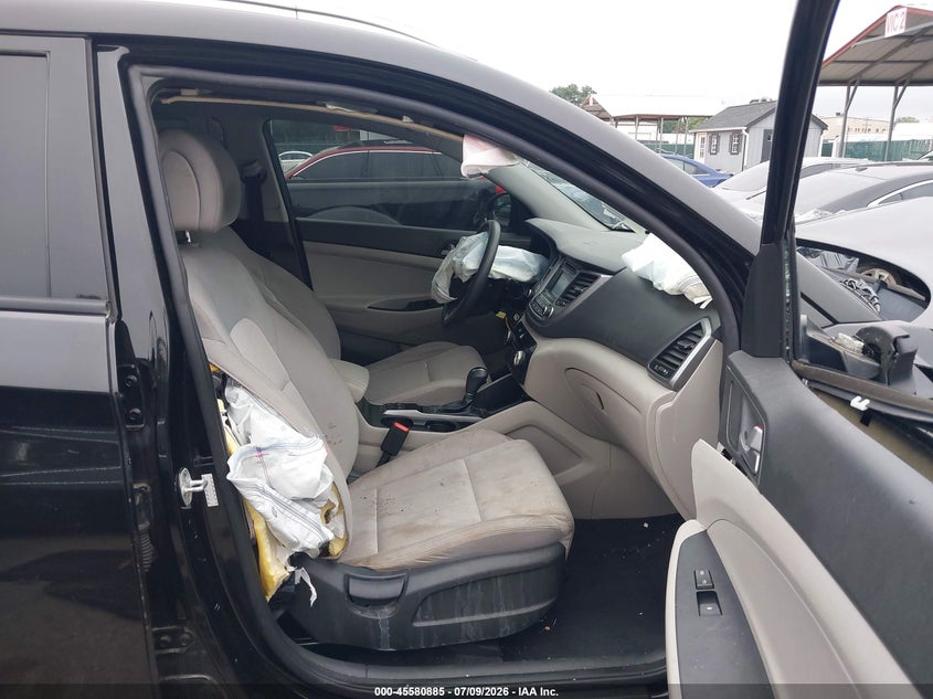 2017 Hyundai Tucson VIN KM8J3CA45HU545562 IAAI salvage auction — FRONT & REAR, Salvage - Greater Than 75% (Maryland), sold $1,000 on 2026-08-01 (photo 5)