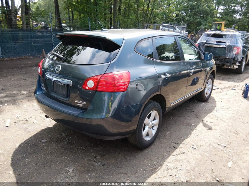 2012 Nissan Rogue VIN JN8AS5MV9CW392385 IAAI salvage auction — NORMAL WEAR, Clear (Virginia), sold $500 on 2026-07-23 (photo 4)