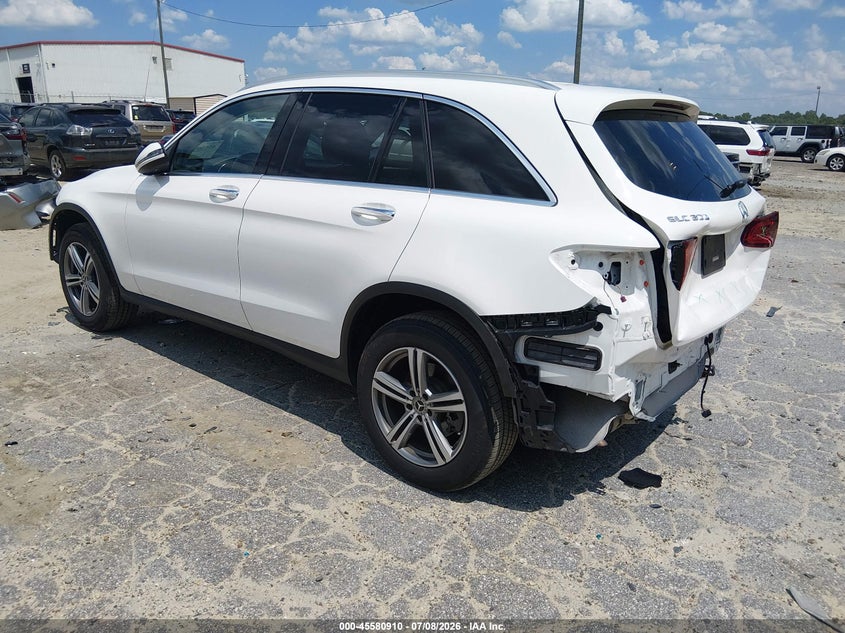 2022 Mercedes-benz Glc VIN W1N0G8EB8NV379840 IAAI salvage auction — FRONT & REAR, Salvage Title, sold $8,500 on 2026-08-02 (photo 3)