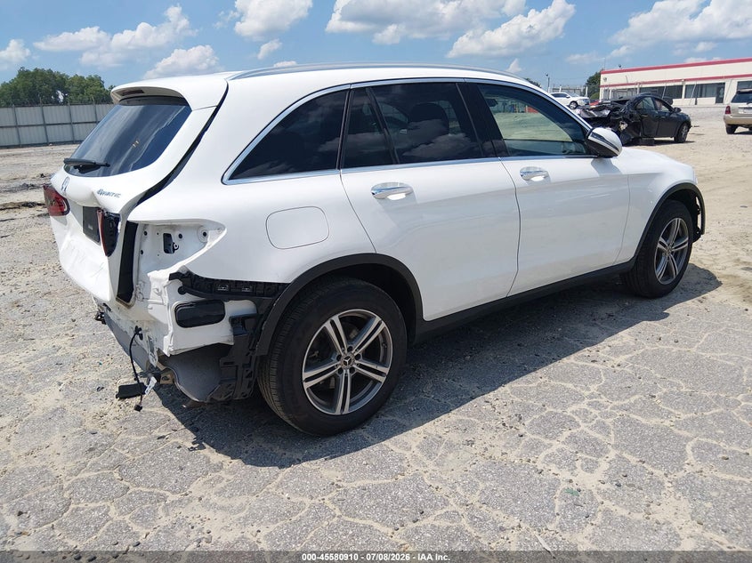 2022 Mercedes-benz Glc VIN W1N0G8EB8NV379840 IAAI salvage auction — FRONT & REAR, Salvage Title, sold $8,500 on 2026-08-02 (photo 4)