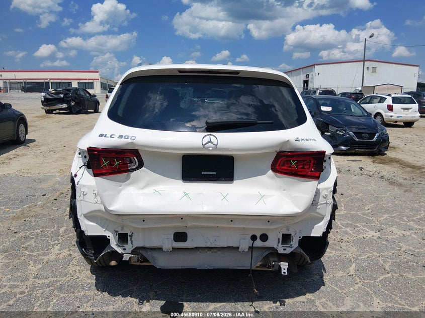 2022 Mercedes-benz Glc VIN W1N0G8EB8NV379840 IAAI salvage auction — FRONT & REAR, Salvage Title, sold $8,500 on 2026-08-02 (photo 6)
