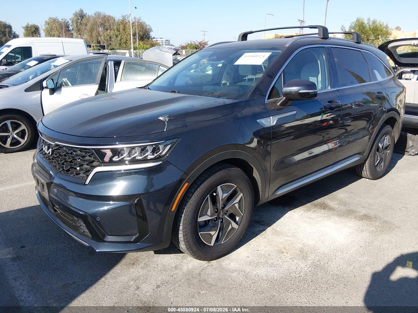 2023 Kia Sorento VIN KNDRH4LG9P5163243 IAAI salvage auction — SIDE, Salvage (California), sold $6,600 on 2026-08-27 (photo 2)