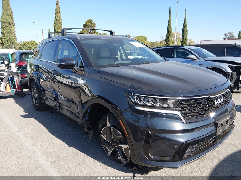 2023 Kia Sorento VIN KNDRH4LG9P5163243 IAAI salvage auction — SIDE, Salvage (California), sold $6,600 on 2026-08-27 (photo 6)
