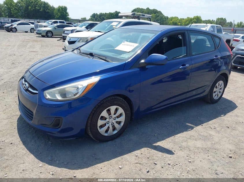 2016 Hyundai Accent VIN KMHCT5AE7GU254945 IAAI salvage auction — NORMAL WEAR, Clear (Arkansas), sold $600 on 2026-07-15 (photo 2)