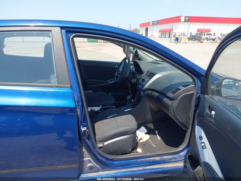 2016 Hyundai Accent VIN KMHCT5AE7GU254945 IAAI salvage auction — NORMAL WEAR, Clear (Arkansas), sold $600 on 2026-07-15 (photo 5)