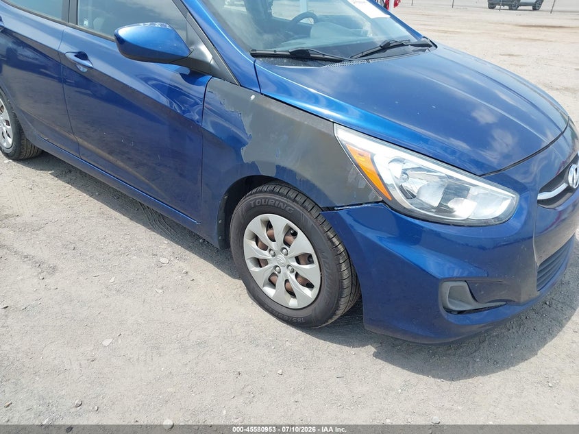 2016 Hyundai Accent VIN KMHCT5AE7GU254945 IAAI salvage auction — NORMAL WEAR, Clear (Arkansas), sold $600 on 2026-07-15 (photo 6)