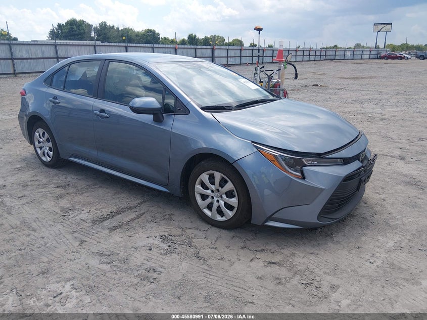 2025 Toyota Corolla VIN 5YFB4MDE8SP259791 IAAI salvage auction — LEFT FRONT, Salvage Title, sold $7,250 on 2026-07-15 (photo 1)
