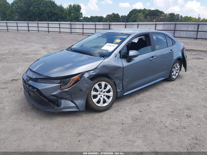 2025 Toyota Corolla VIN 5YFB4MDE8SP259791 IAAI salvage auction — LEFT FRONT, Salvage Title, sold $7,250 on 2026-07-15 (photo 2)