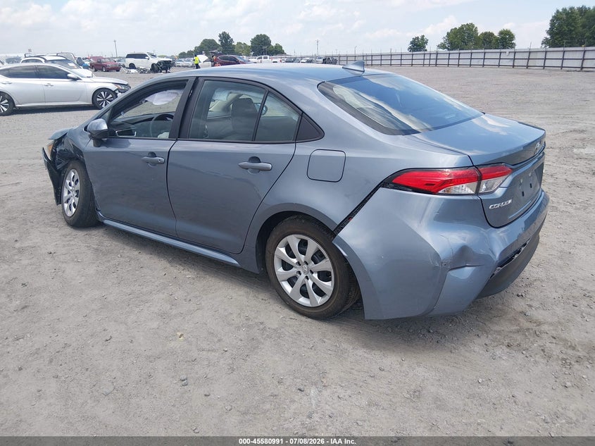 2025 Toyota Corolla VIN 5YFB4MDE8SP259791 IAAI salvage auction — LEFT FRONT, Salvage Title, sold $7,250 on 2026-07-15 (photo 3)
