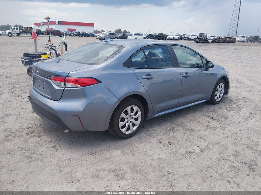 2025 Toyota Corolla VIN 5YFB4MDE8SP259791 IAAI salvage auction — LEFT FRONT, Salvage Title, sold $7,250 on 2026-07-15 (photo 4)