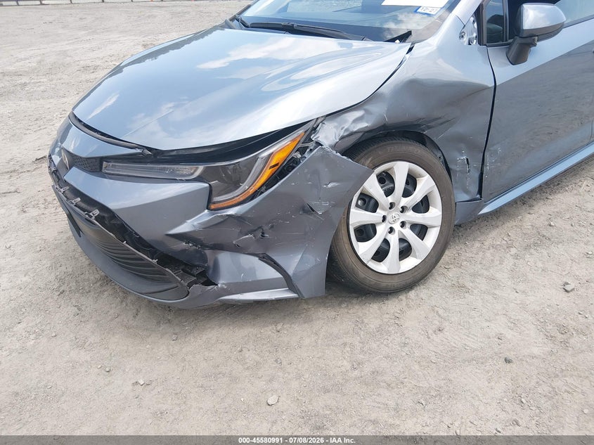 2025 Toyota Corolla VIN 5YFB4MDE8SP259791 IAAI salvage auction — LEFT FRONT, Salvage Title, sold $7,250 on 2026-07-15 (photo 6)