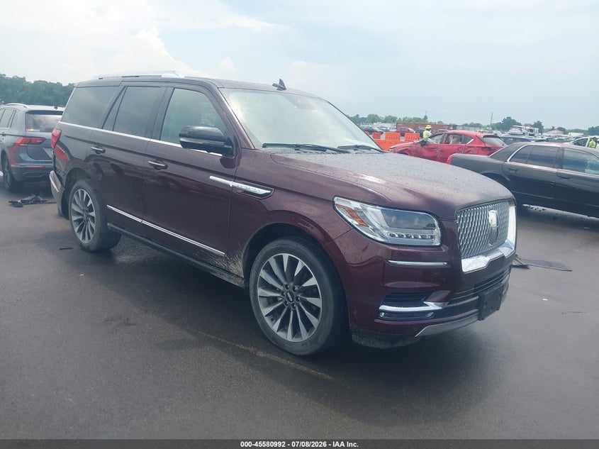 2021 Lincoln Navigator VIN 5LMJJ2LT3MEL17436 — IAAI salvage auction photo