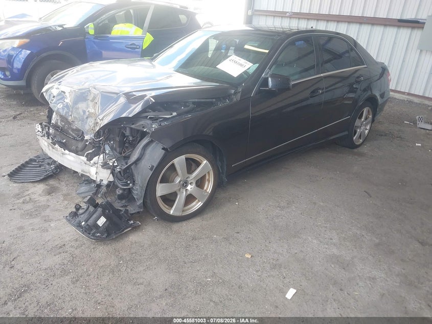 2011 Mercedes-benz E-class VIN WDDHF5GBXBA352995 IAAI salvage auction — FRONT END, Rebuildable (Florida), sold $300 on 2026-08-11 (photo 2)
