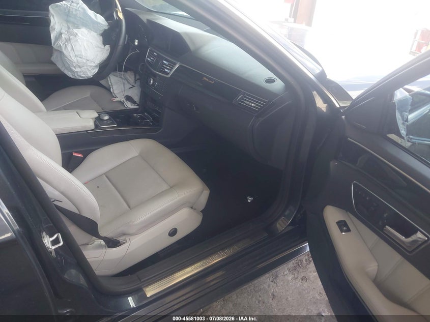 2011 Mercedes-benz E-class VIN WDDHF5GBXBA352995 IAAI salvage auction — FRONT END, Rebuildable (Florida), sold $300 on 2026-08-11 (photo 5)