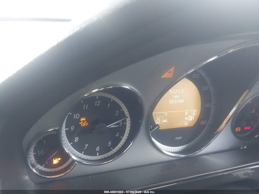 2011 Mercedes-benz E-class VIN WDDHF5GBXBA352995 IAAI salvage auction — FRONT END, Rebuildable (Florida), sold $300 on 2026-08-11 (photo 7)
