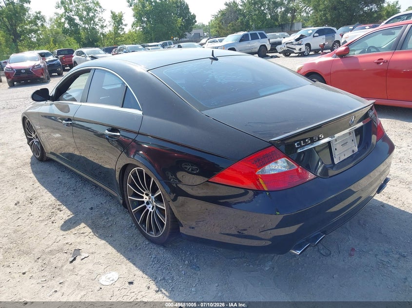 2006 Mercedes-benz Cls-class VIN WDDDJ76X06A060218 IAAI salvage auction — FRONT END, Salvage (Illinois), sold $5,600 on 2026-08-15 (photo 3)