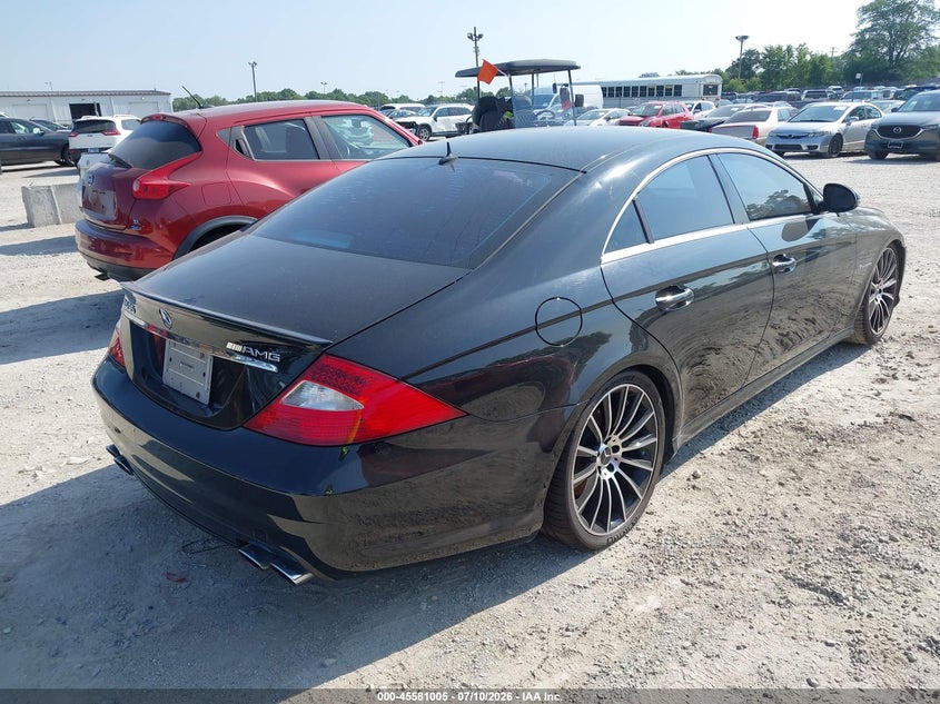 2006 Mercedes-benz Cls-class VIN WDDDJ76X06A060218 IAAI salvage auction — FRONT END, Salvage (Illinois), sold $5,600 on 2026-08-15 (photo 4)