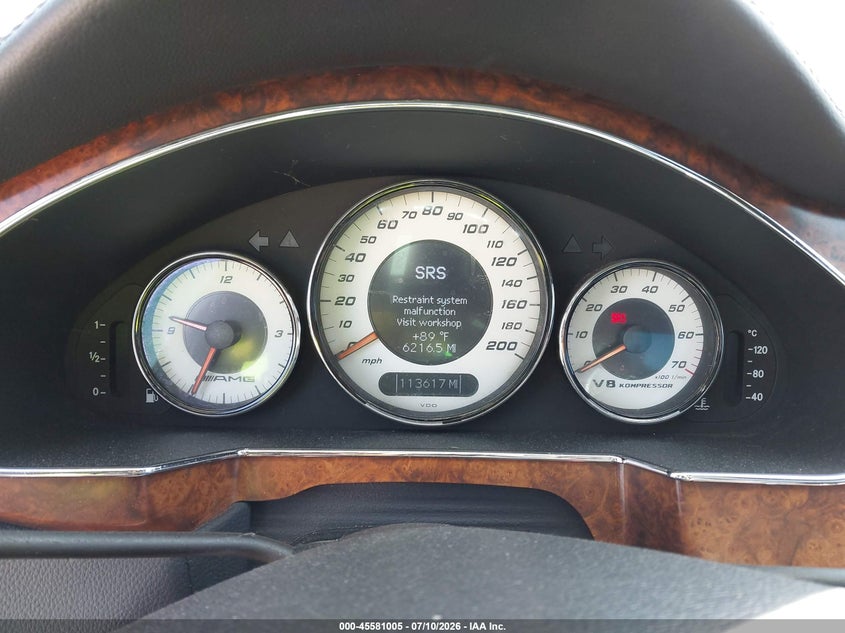 2006 Mercedes-benz Cls-class VIN WDDDJ76X06A060218 IAAI salvage auction — FRONT END, Salvage (Illinois), sold $5,600 on 2026-08-15 (photo 7)