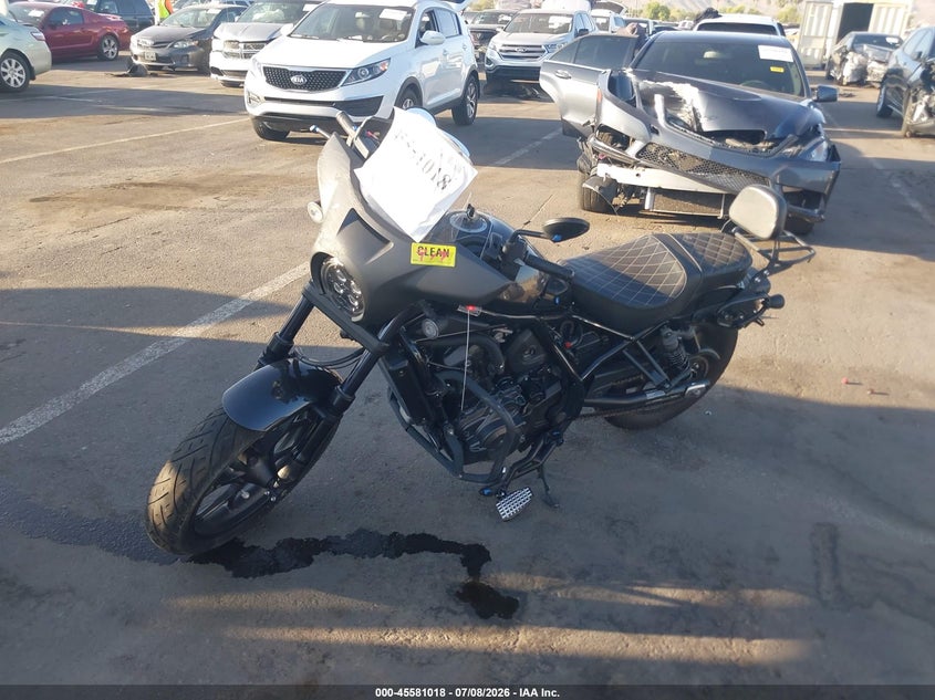 2021 Honda Cm VIN JH2SC8314MK001463 IAAI salvage auction — FRONT END, Salvage (Arizona), sold $1,750 on 2026-07-28 (photo 2)