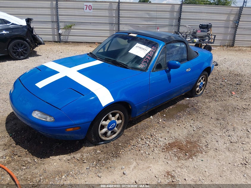 1990 Mazda Mx-5 miata VIN JM1NA3512L0134423 IAAI salvage auction — NORMAL WEAR, Clear (Alabama), sold $575 on 2026-07-28 (photo 2)