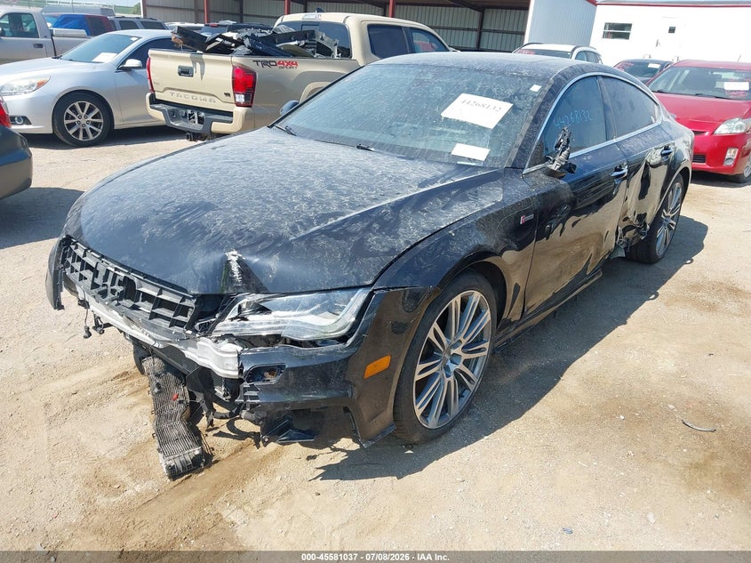 2015 Audi A7 VIN WAU2GAFC1FN003591 IAAI salvage auction — FRONT END, Salvage (Nebraska), sold $575 on 2026-07-30 (photo 2)