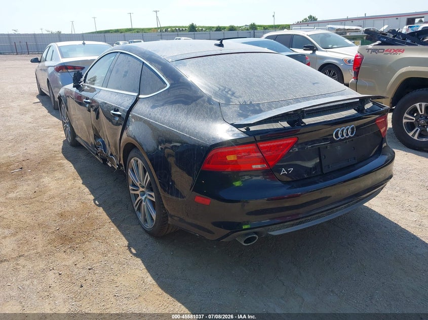 2015 Audi A7 VIN WAU2GAFC1FN003591 IAAI salvage auction — FRONT END, Salvage (Nebraska), sold $575 on 2026-07-30 (photo 3)