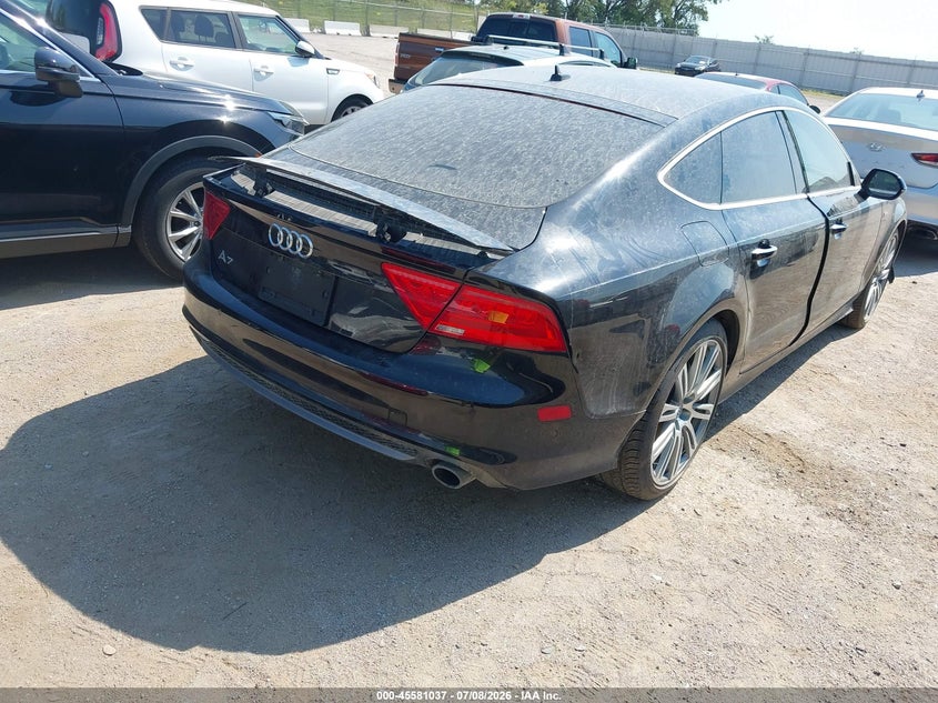 2015 Audi A7 VIN WAU2GAFC1FN003591 IAAI salvage auction — FRONT END, Salvage (Nebraska), sold $575 on 2026-07-30 (photo 4)