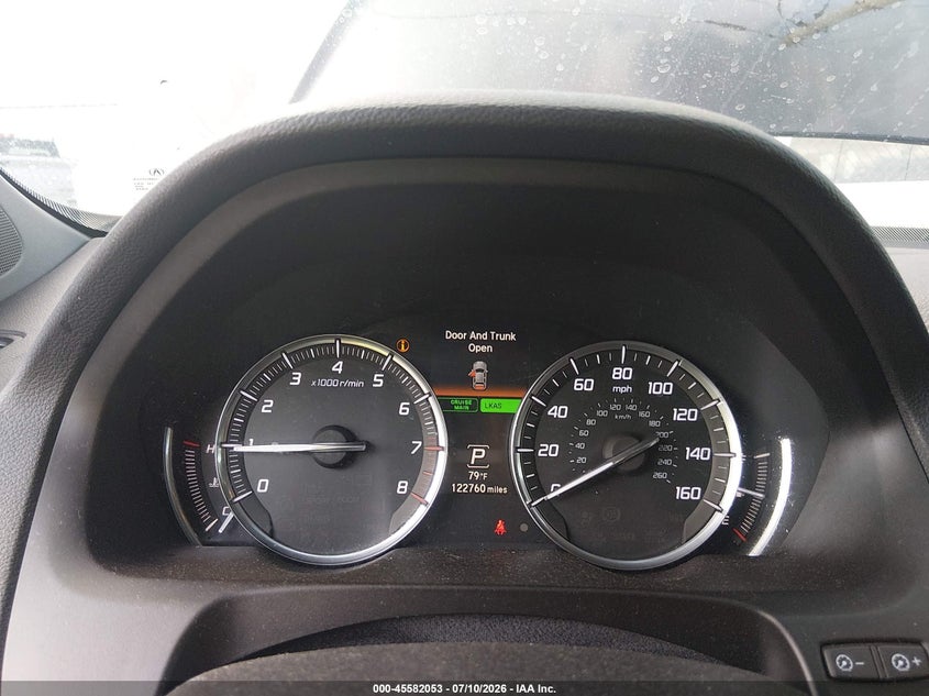 2015 Acura Tlx VIN 19UUB2F55FA003748 IAAI salvage auction — REAR END, Clear (Indiana), sold $5,250 on 2026-09-09 (photo 7)