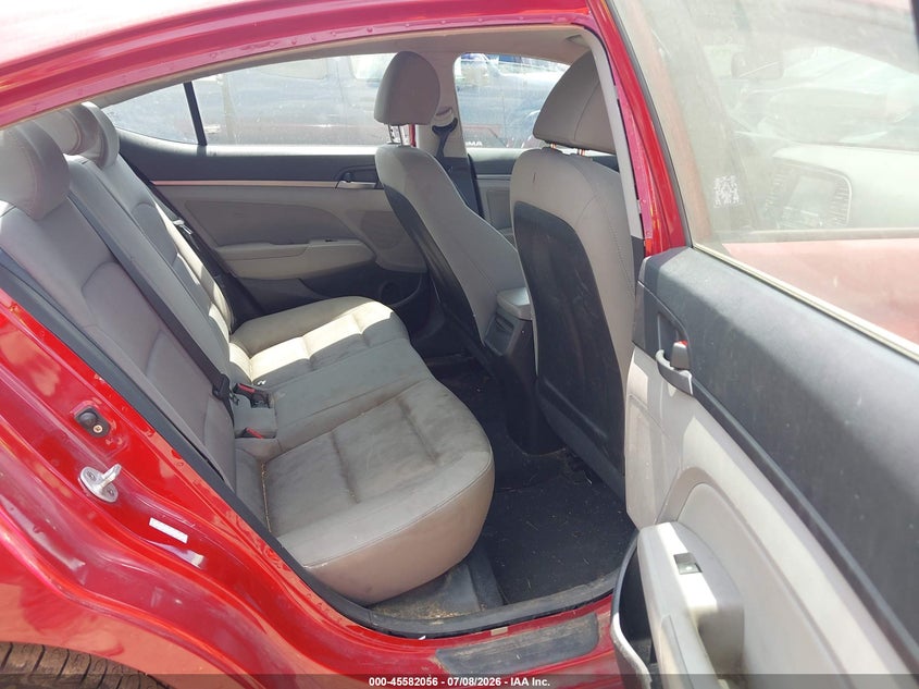 2017 Hyundai Elantra VIN KMHD84LF2HU062257 IAAI salvage auction — NORMAL WEAR, Clear (Illinois), sold $1,775 on 2026-07-15 (photo 8)