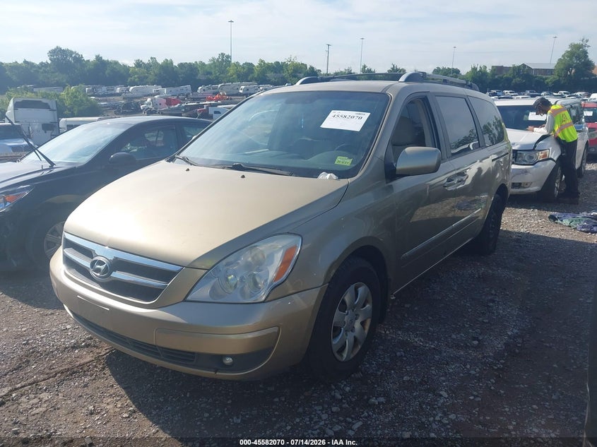 2007 Hyundai Entourage VIN KNDMC233676011263 IAAI salvage auction — NORMAL WEAR, Clear, sold $550 on 2026-07-23 (photo 2)