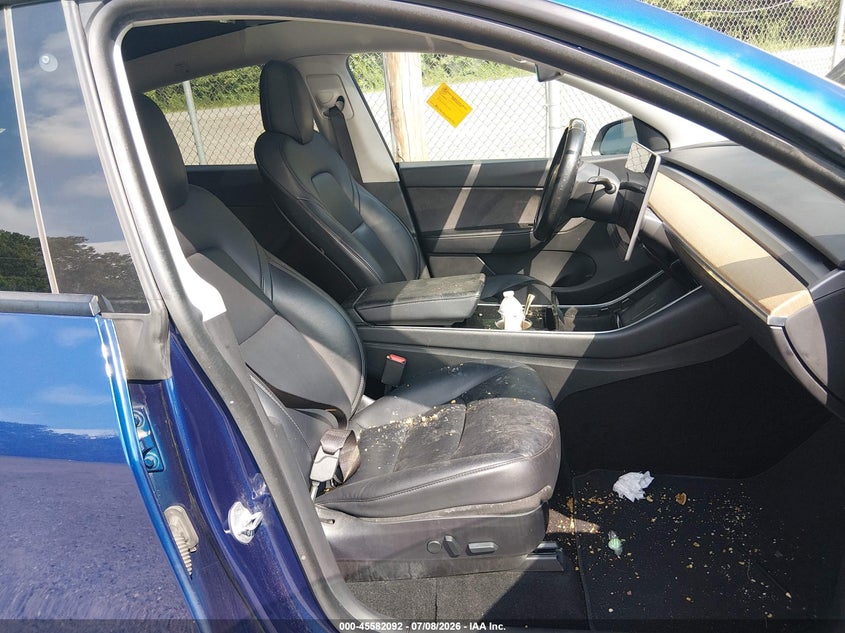 2020 Tesla Model y VIN 5YJYGDEE9LF026225 IAAI salvage auction — FRONT & REAR, Clear (Virginia), sold $3,850 on 2026-07-15 (photo 5)