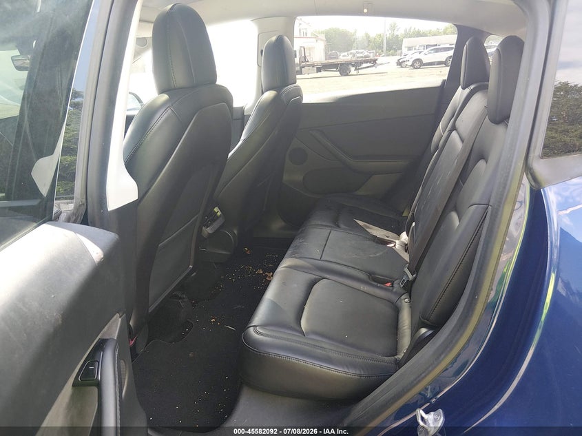 2020 Tesla Model y VIN 5YJYGDEE9LF026225 IAAI salvage auction — FRONT & REAR, Clear (Virginia), sold $3,850 on 2026-07-15 (photo 8)