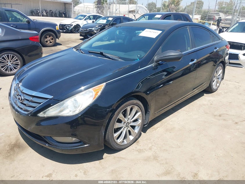 2011 Hyundai Sonata VIN 5NPEC4AC9BH172384 IAAI salvage auction — REAR END, Salvage (California), sold $1,300 on 2026-07-22 (photo 2)
