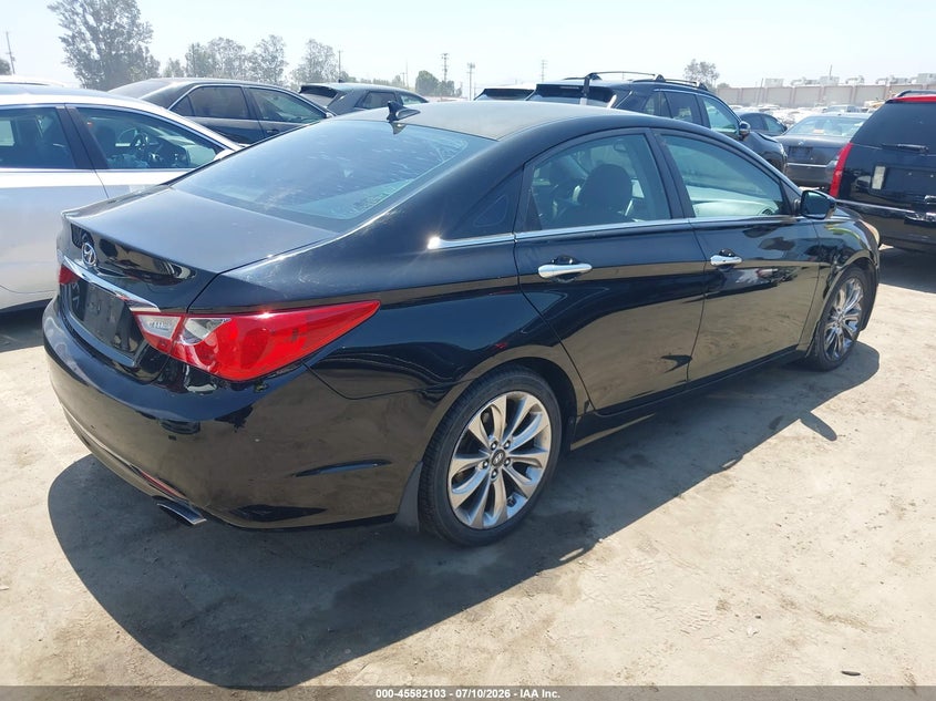 2011 Hyundai Sonata VIN 5NPEC4AC9BH172384 IAAI salvage auction — REAR END, Salvage (California), sold $1,300 on 2026-07-22 (photo 4)