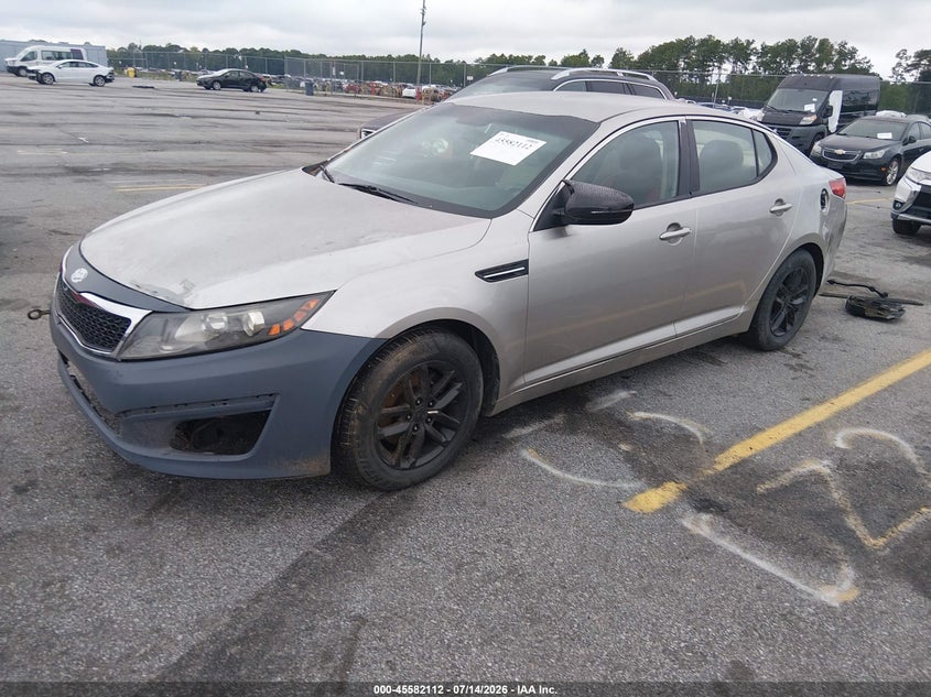 2011 Kia Optima VIN KNAGM4A79B5082917 IAAI salvage auction — NORMAL WEAR, Clear (South Carolina), sold $200 on 2026-07-29 (photo 2)