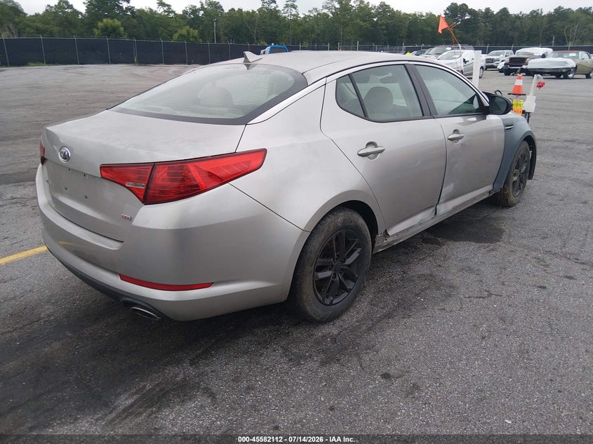 2011 Kia Optima VIN KNAGM4A79B5082917 IAAI salvage auction — NORMAL WEAR, Clear (South Carolina), sold $200 on 2026-07-29 (photo 4)