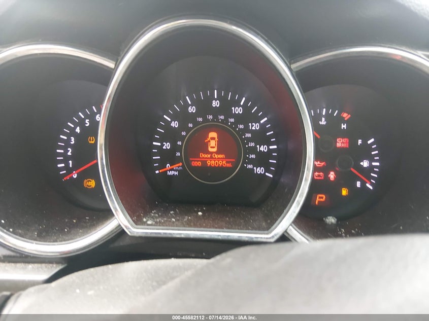 2011 Kia Optima VIN KNAGM4A79B5082917 IAAI salvage auction — NORMAL WEAR, Clear (South Carolina), sold $200 on 2026-07-29 (photo 7)