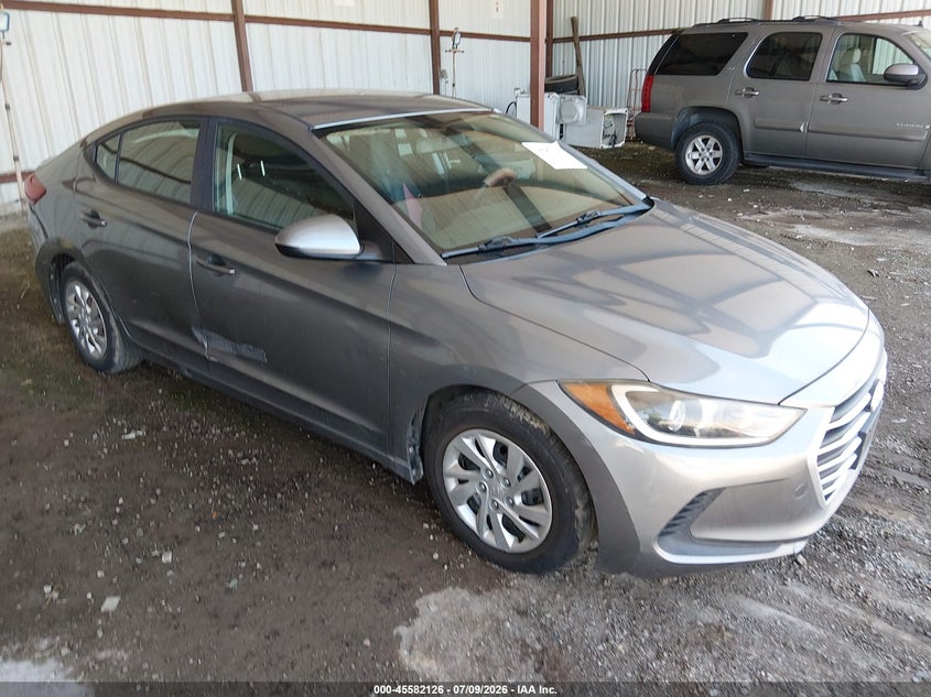 2018 Hyundai Elantra VIN KMHD74LF1JU596391 IAAI salvage auction — NORMAL WEAR, Clear (Louisiana), sold $1,300 on 2026-07-29 (photo 1)