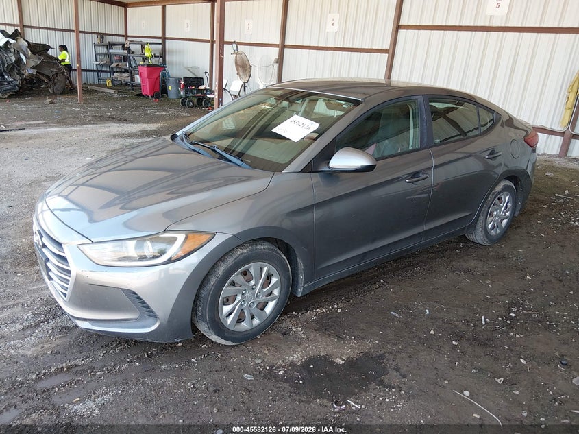 2018 Hyundai Elantra VIN KMHD74LF1JU596391 IAAI salvage auction — NORMAL WEAR, Clear (Louisiana), sold $1,300 on 2026-07-29 (photo 2)